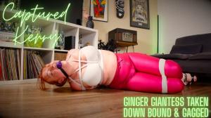nyxonsbondagefiles.com - Captured Kerry... Ginger Giantess Taken Down Bound & Gagged thumbnail